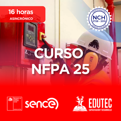 Aplicación técnica de la NFPA 25 en sistemas de agua contra incendios